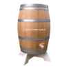 Houten regenton 300 L met standaard